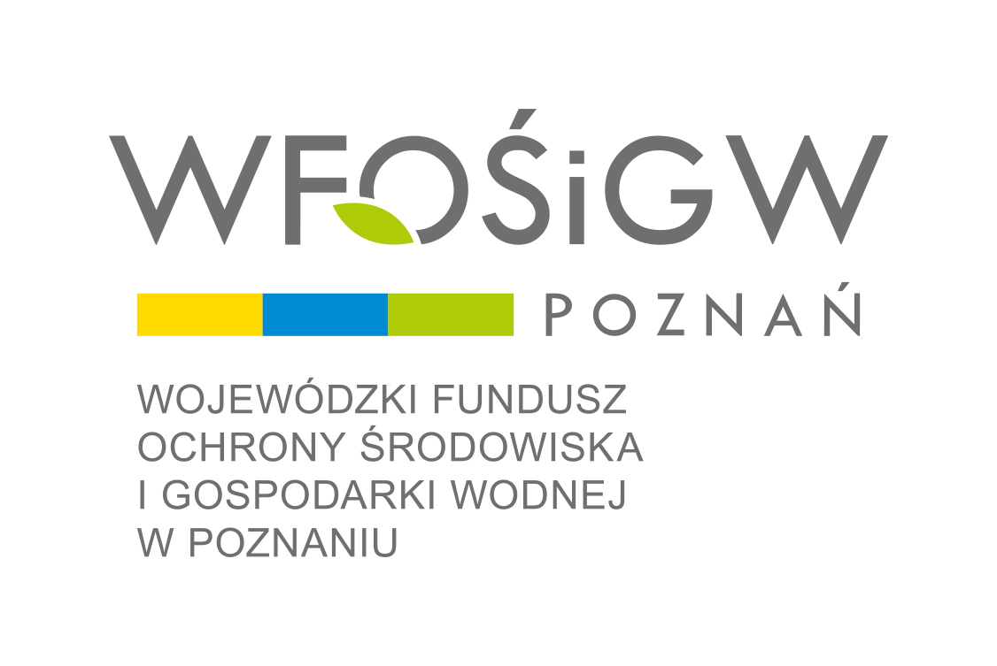 Ilustracja przedstawia logo Wojewódzkiego Funduszu Ochrony Środowiska i Gospodarki Wodnej w Poznaniu