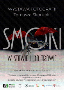 Smoki w stawie i na trawie - wernisaż wystawy Tomasza Skorupki